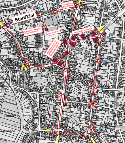 Bild 1 Faschingsumzug 2026 im Ortsteil Krofdorf-Gleiberg