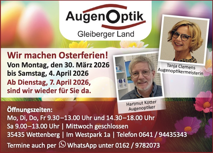Augenoptik_Gleibergerland_Urlaub_KW12