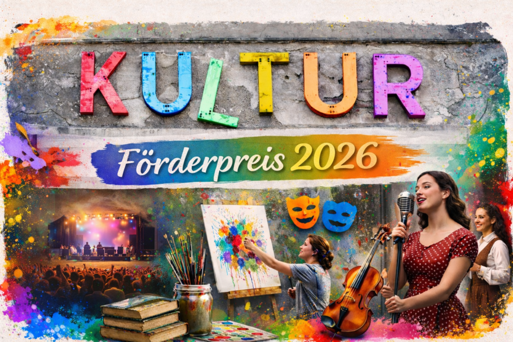 Bild Titelseite Kulturförderpreis 2026