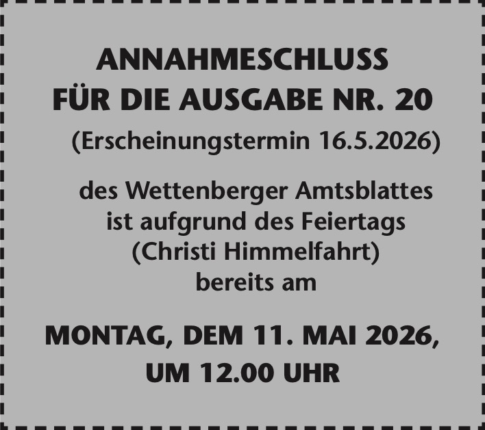 Annahmeschluss_KW19