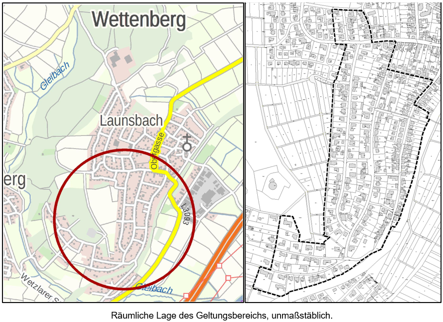 Bild Bauleitplanung der Gemeinde Wettenberg Inkrafttreten des Bebauungsplans Nr. 2.5.....