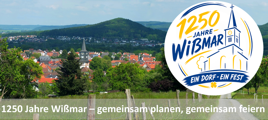 Bild Titelseite 1250 Jahre Wißmar - gemeinsam planen, gemeinsam feiern