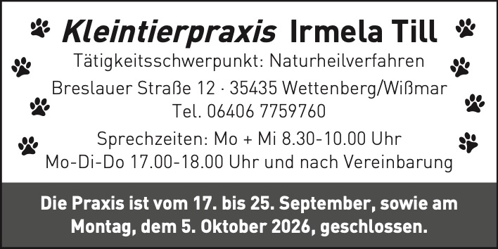 Till_Kleintierpraxis_Praxisurlaub_KW38