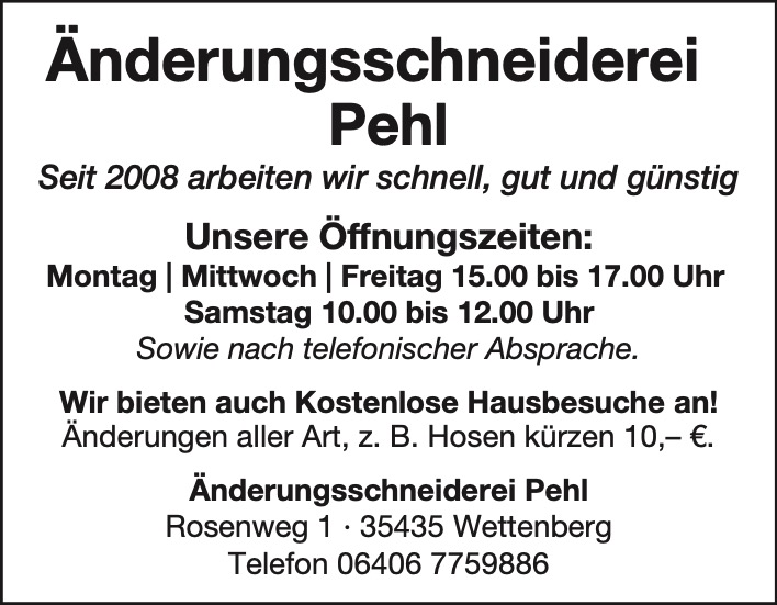 Schneiderei_Pehl_KW43
