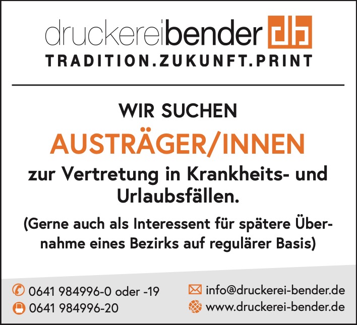 Bender_Austraeger-Vertretungen_allgemein
